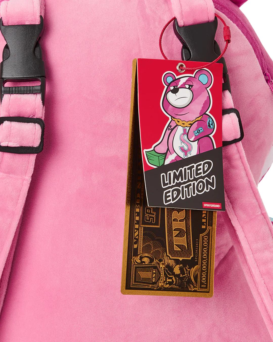 PINK PUNK MONEYBEAR TEDDYBEAR BACKPACK | Sprayground Popular