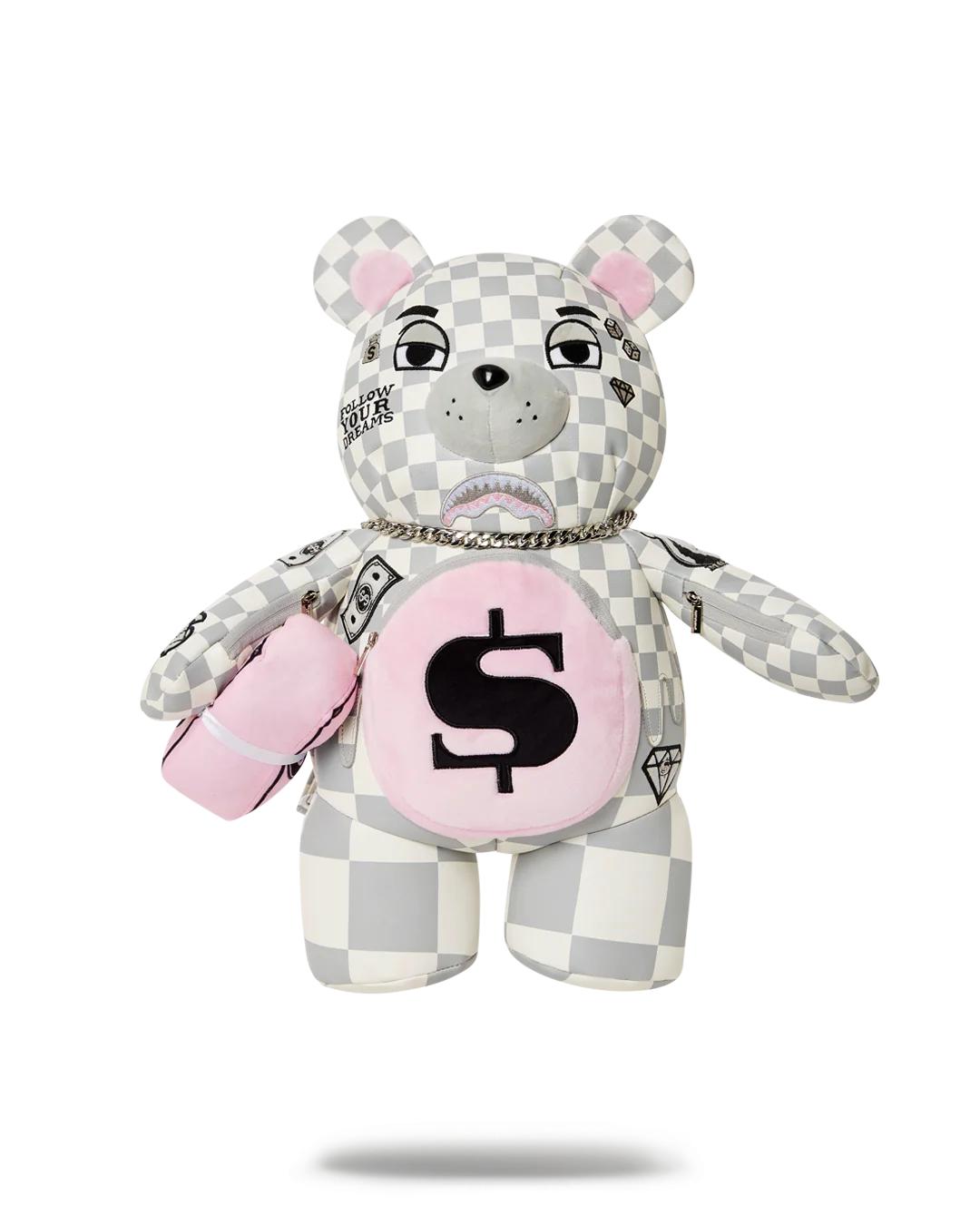 XTC LA PALAIS MEDIUM MONEYBEAR TEDDYBEAR BACKPACK | Sprayground Trending
