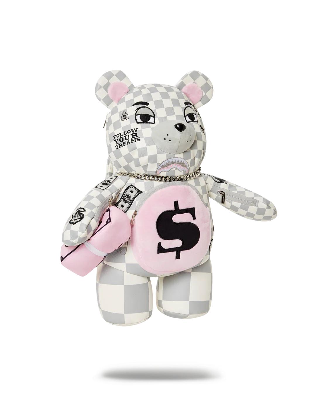 XTC LA PALAIS MEDIUM MONEYBEAR TEDDYBEAR BACKPACK | Sprayground Trending