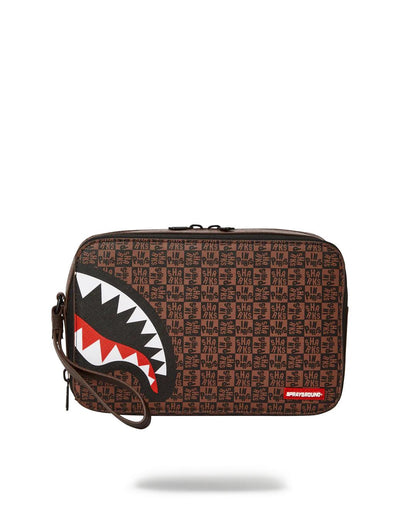 FRENZY SHARKS TOILETRY BAG | Sprayground Latest