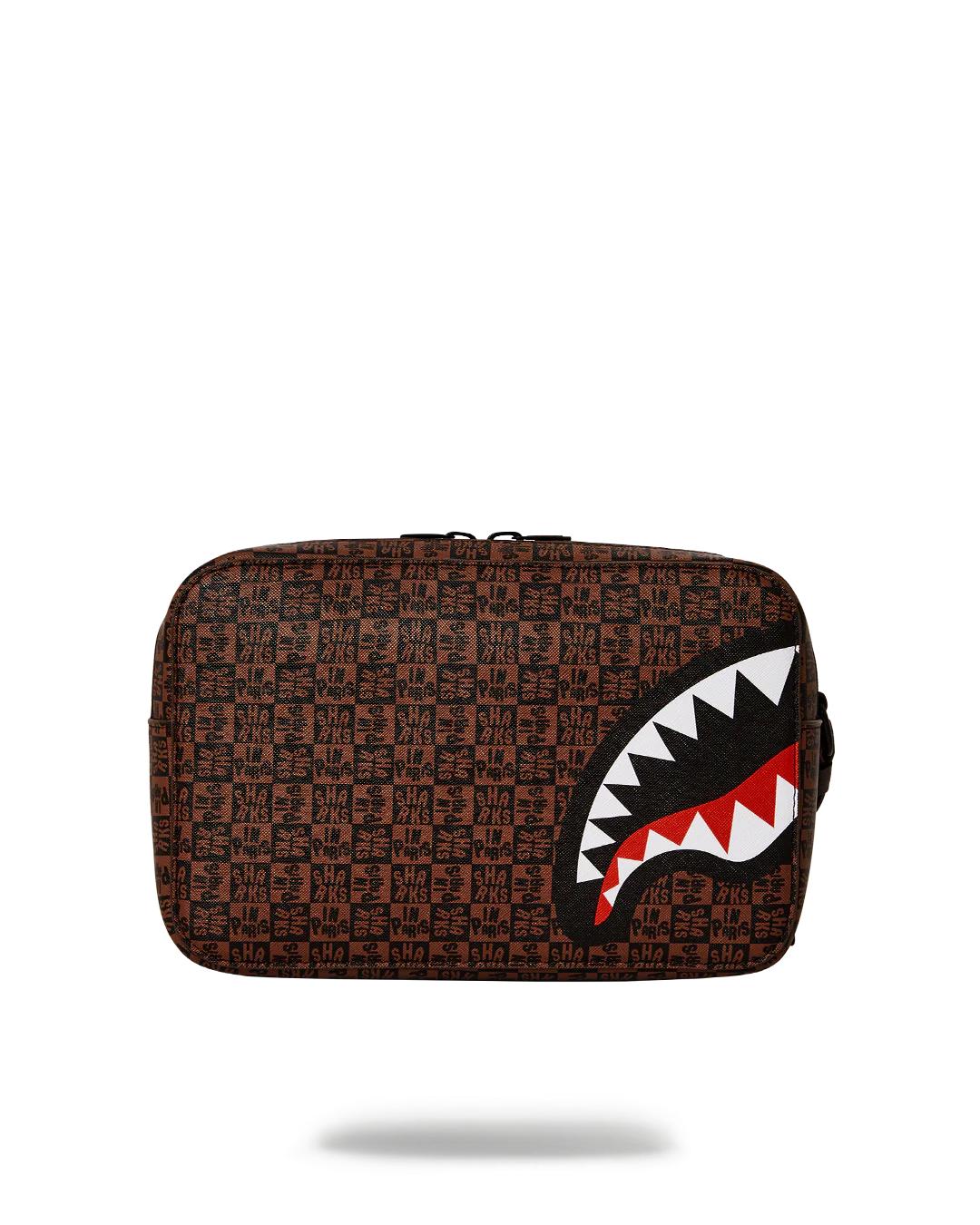 FRENZY SHARKS TOILETRY BAG | Sprayground Latest