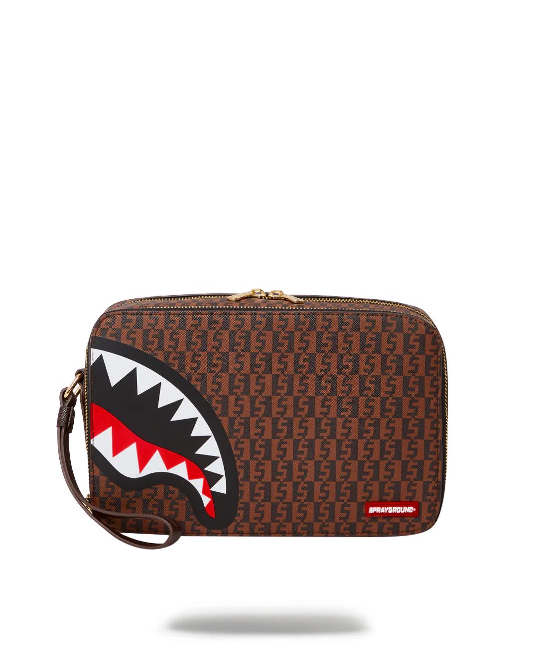 CASHIN CHECKS TOILETRY BAG | Sprayground Trending