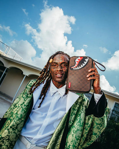 CASHIN CHECKS TOILETRY BAG | Sprayground Trending