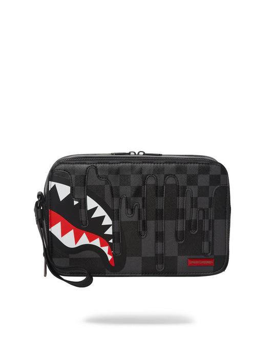 XTC GREY SHARKS IN PARIS TOILETRY BAG | Sprayground Everyday