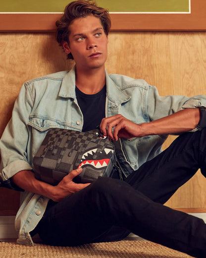 XTC GREY SHARKS IN PARIS TOILETRY BAG | Sprayground Everyday