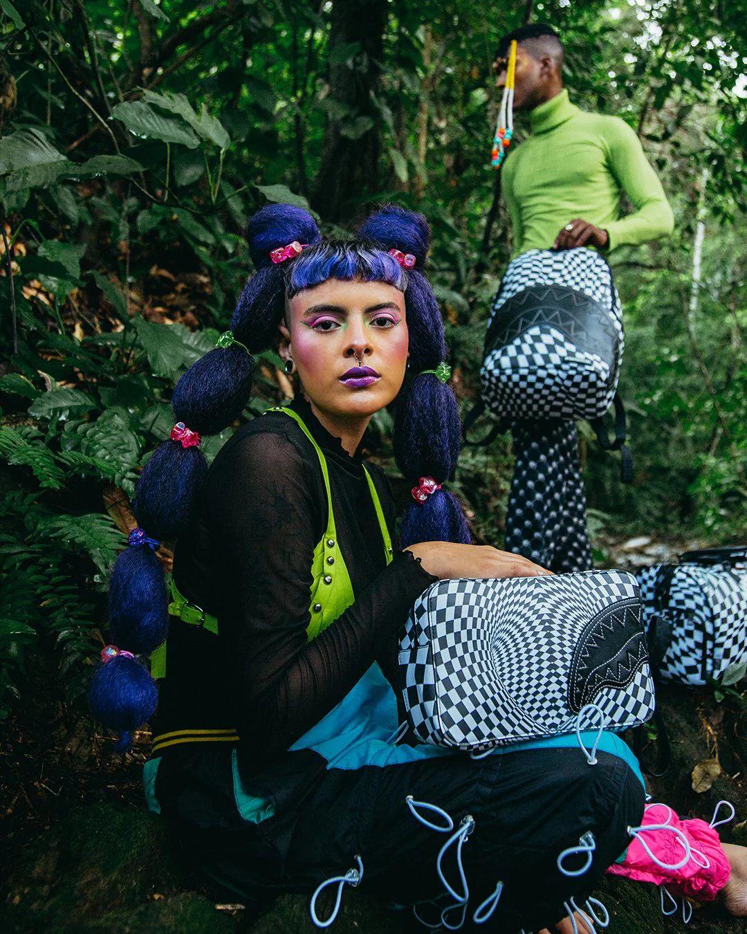 TRIPPY CHECK TOILETRY AKA MONEY BAG | Sprayground Essential