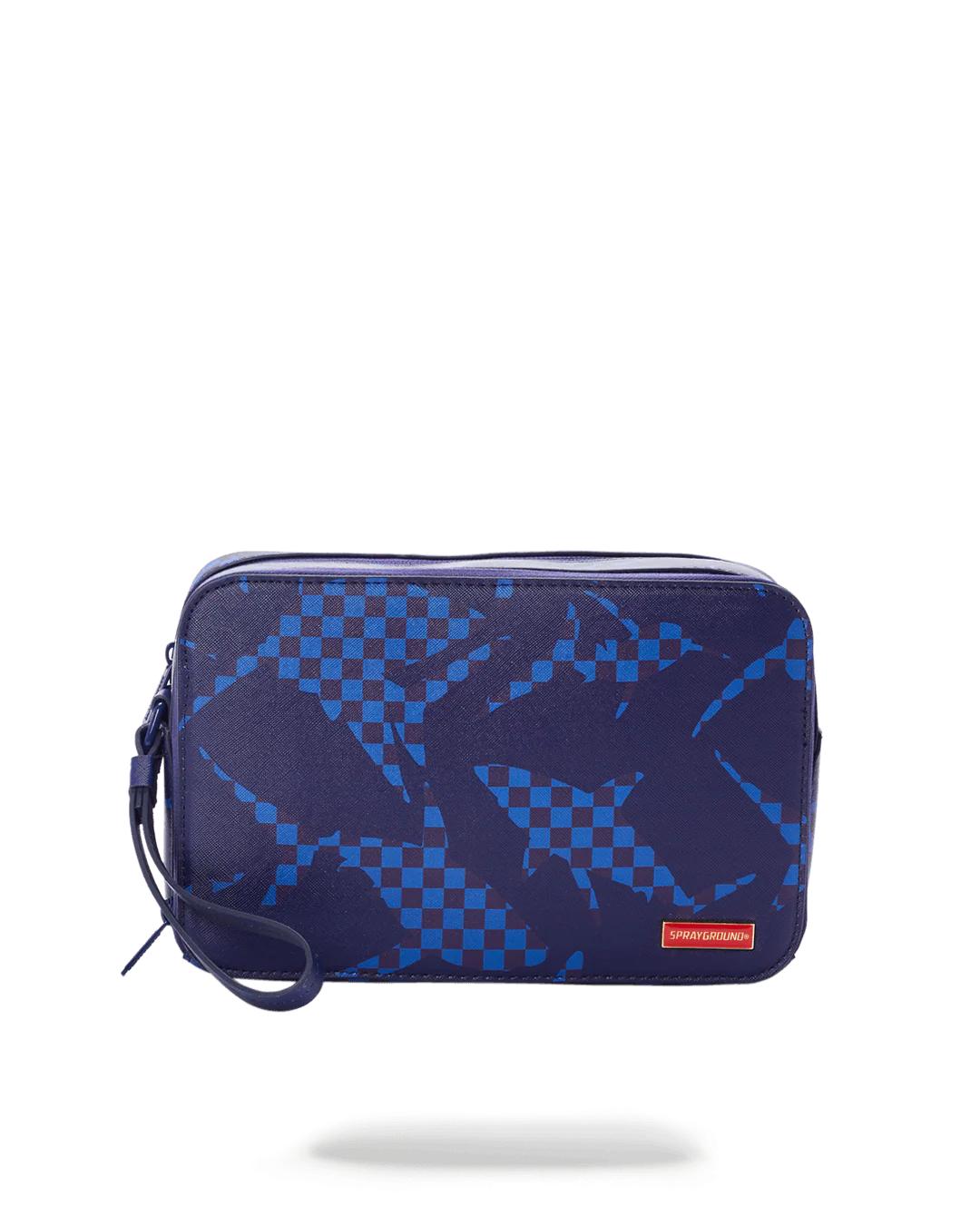 SHARK CHECK (BLUE) TOILETRY | Sprayground Value