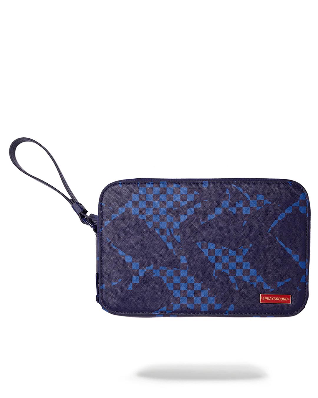 SHARK CHECK (BLUE) TOILETRY | Sprayground Value