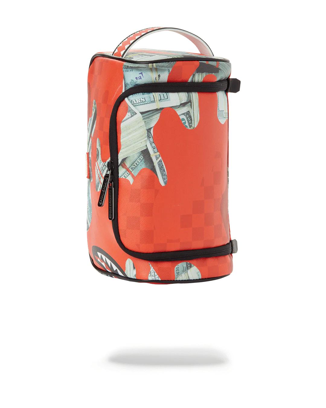 MONEY CAMO (RED) TOILETRY BAG | Sprayground New
