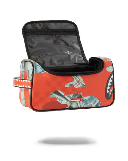 MONEY CAMO (RED) TOILETRY BAG | Sprayground New