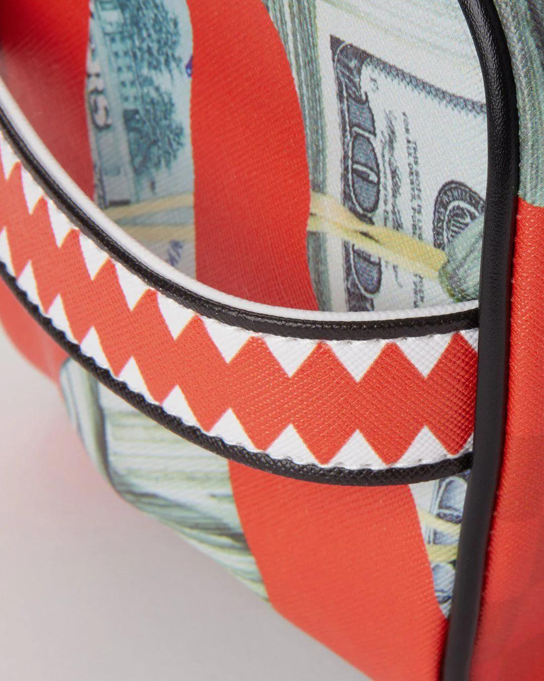 MONEY CAMO (RED) TOILETRY BAG | Sprayground New