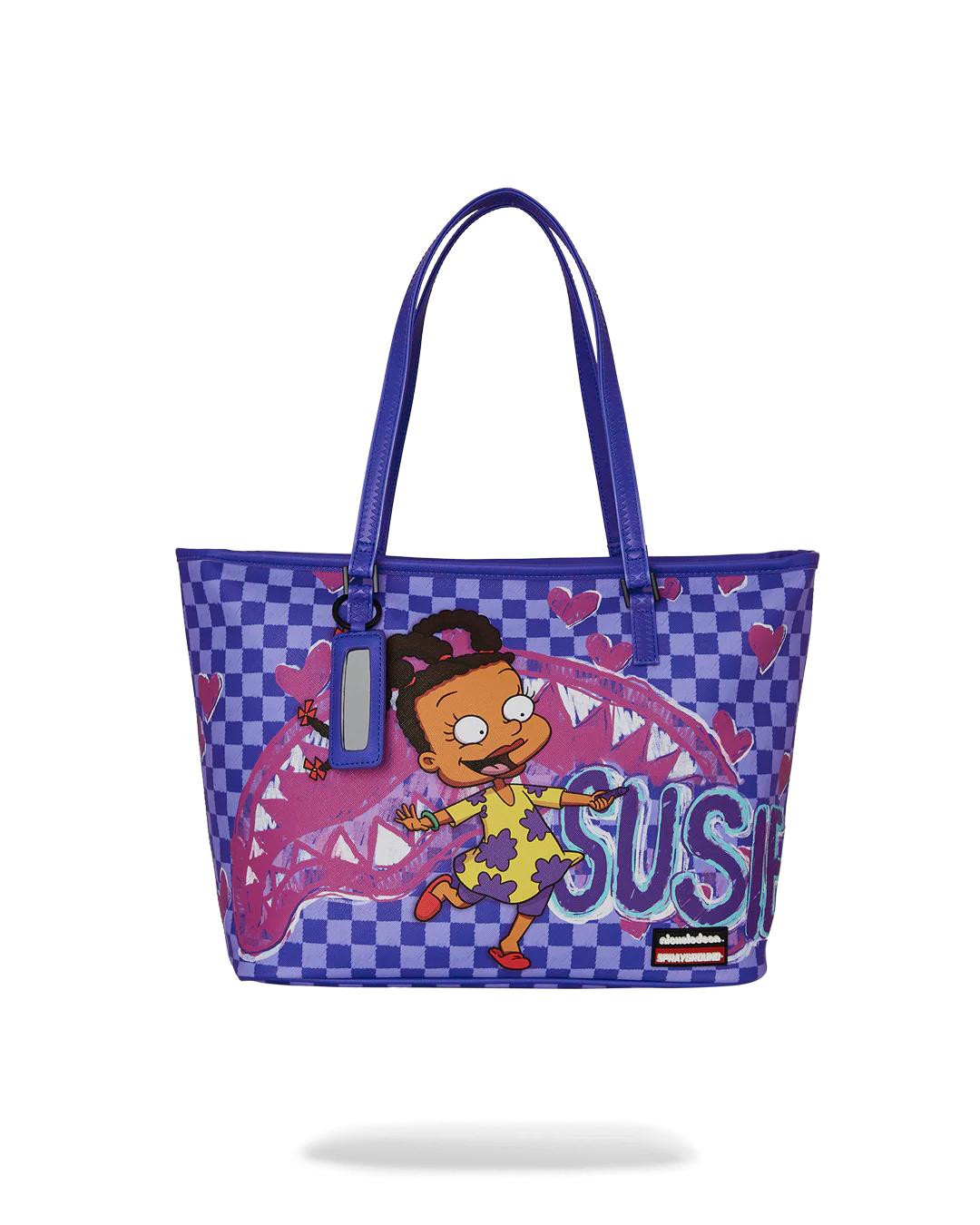 RUGRATS SUSIE CRAYON SHARK MESSENGER TOTE | Sprayground Latest