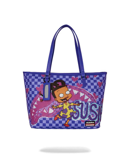RUGRATS SUSIE CRAYON SHARK MESSENGER TOTE | Sprayground Latest