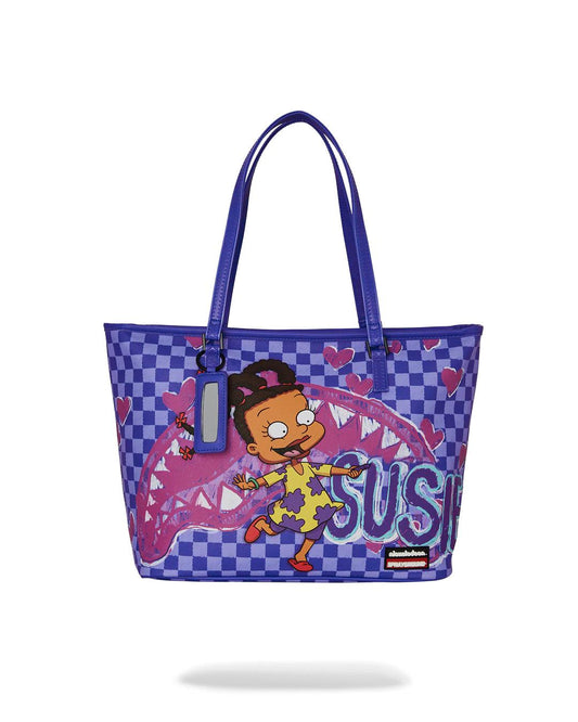 RUGRATS SUSIE CRAYON SHARK MESSENGER TOTE | Sprayground Latest