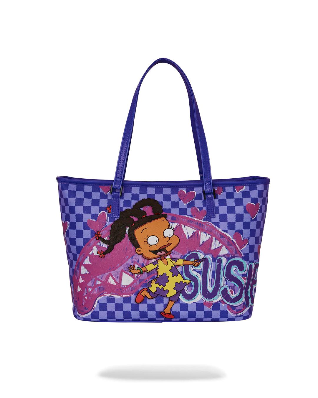 RUGRATS SUSIE CRAYON SHARK MESSENGER TOTE | Sprayground Latest