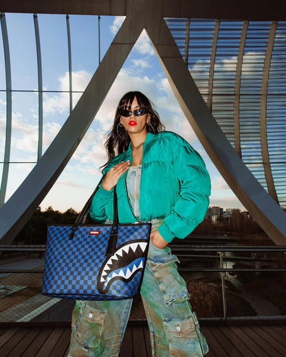 MIDNIGHT MAGIC SHARKS IN PARIS TOTE | Sprayground Classic