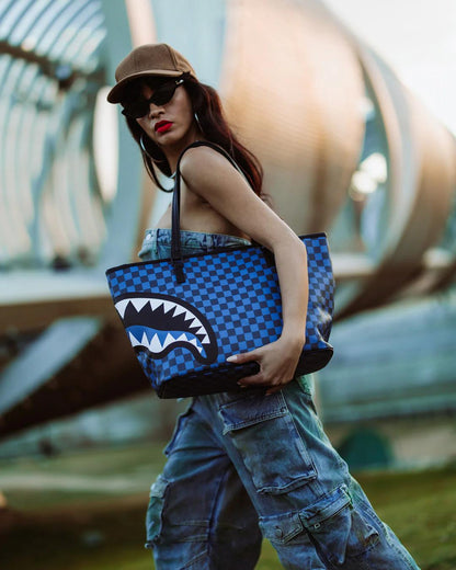 MIDNIGHT MAGIC SHARKS IN PARIS TOTE | Sprayground Classic