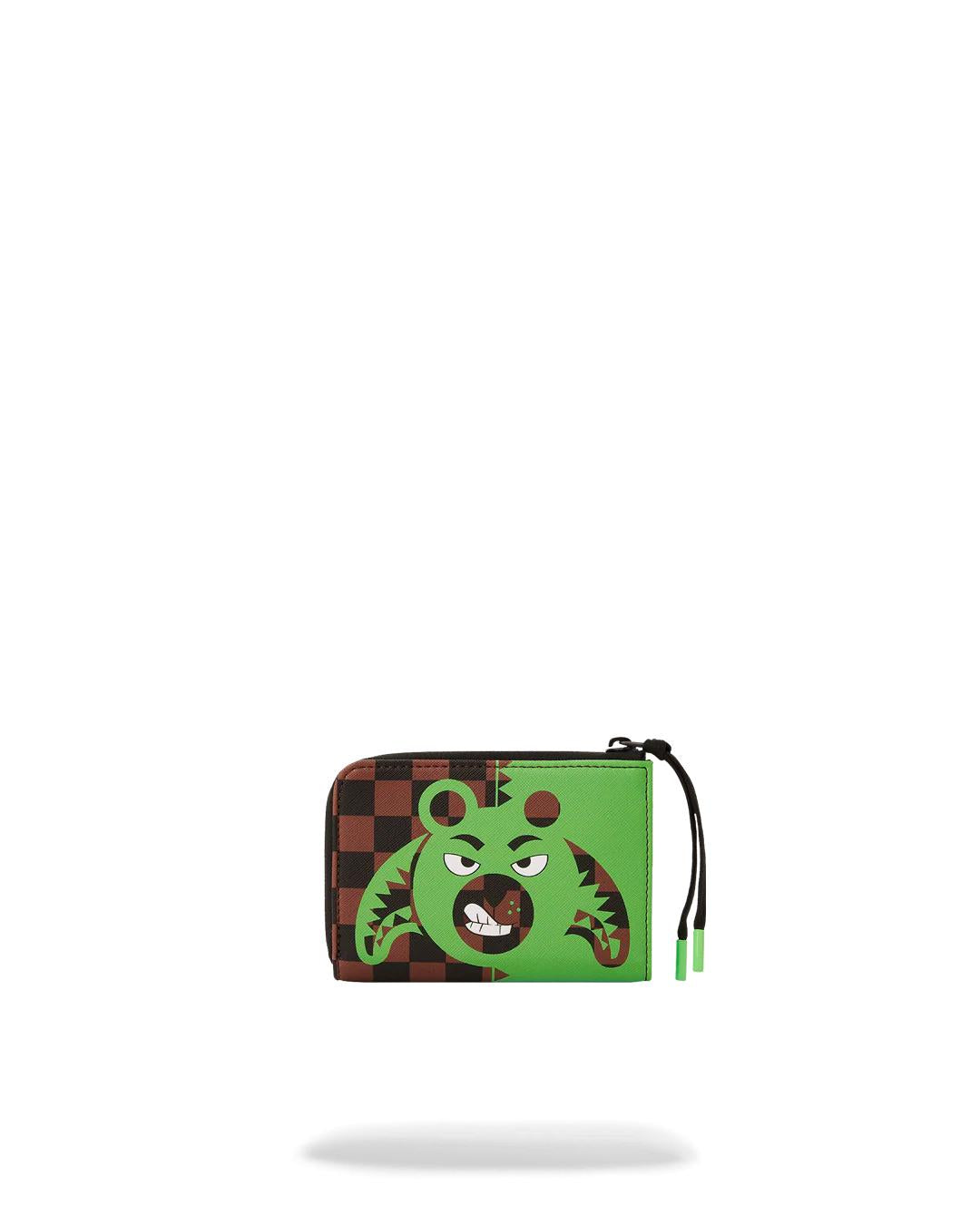 GREEN MONEY BEAR WALLET | Sprayground Popular