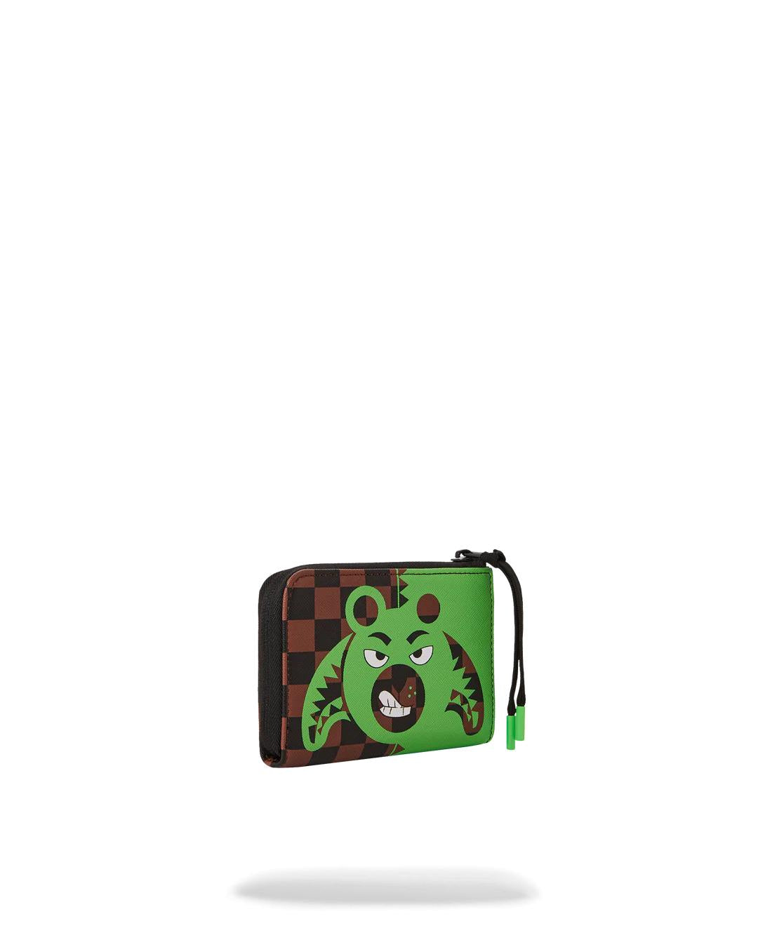 GREEN MONEY BEAR WALLET | Sprayground Popular