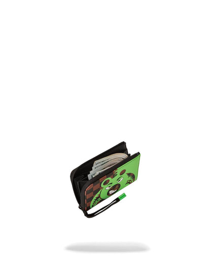 GREEN MONEY BEAR WALLET | Sprayground Popular