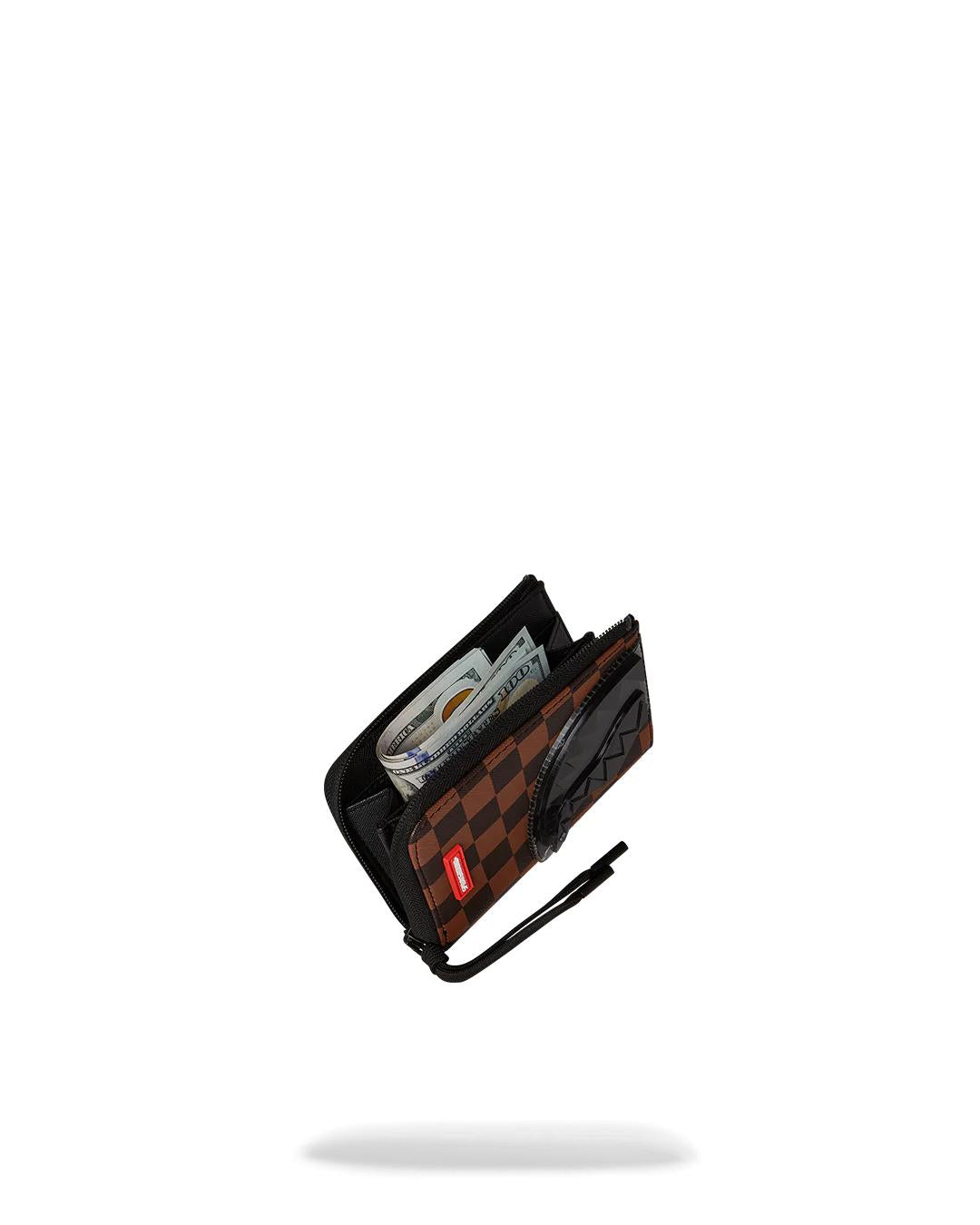 SHARKS IN PARIS CLEAR FOR TAKEOFF ZIP-OUT WALLET | Sprayground Best Seller