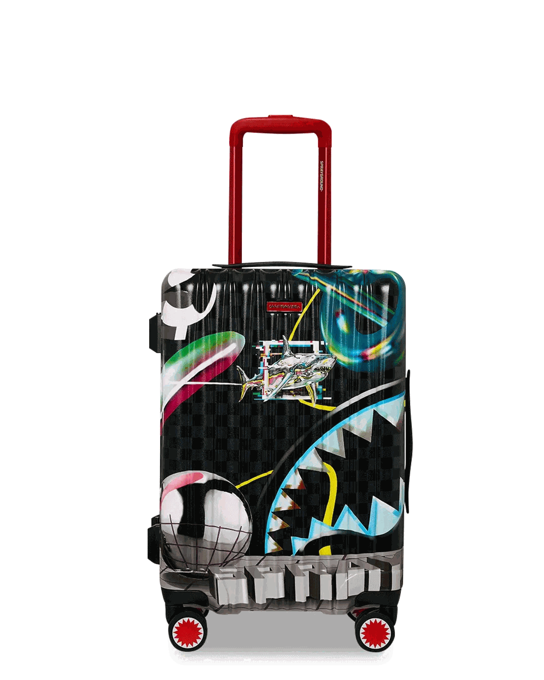 MIND TRIP SHARK DOSE SHARKNAUTICS HARDSHELL CARRY-ON LUGGAGE | Sprayground Trending