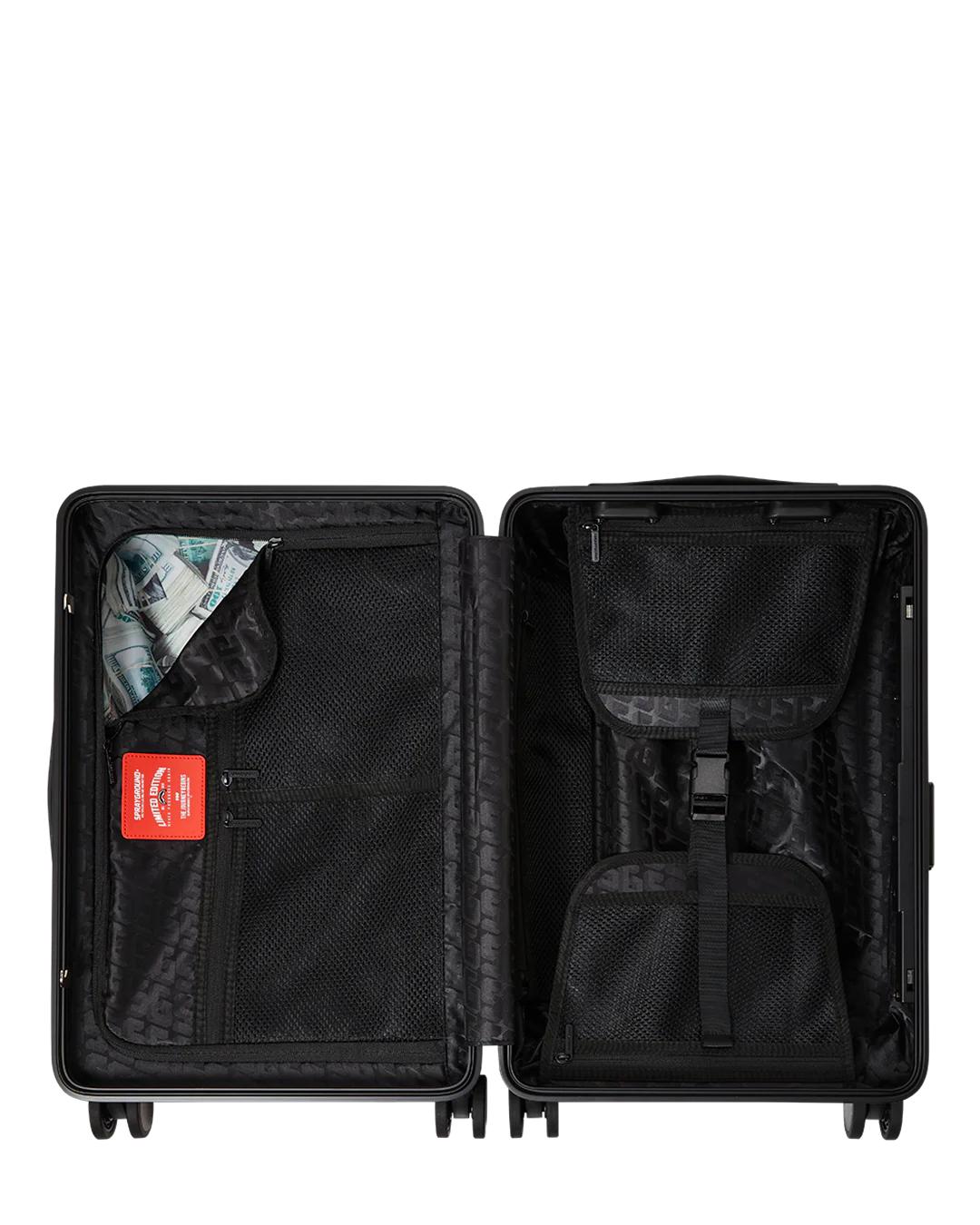 MIND TRIP SHARK DOSE SHARKNAUTICS HARDSHELL CARRY-ON LUGGAGE | Sprayground Trending