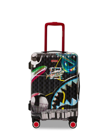 MIND TRIP SHARK DOSE SHARKNAUTICS HARDSHELL CARRY-ON LUGGAGE | Sprayground Trending