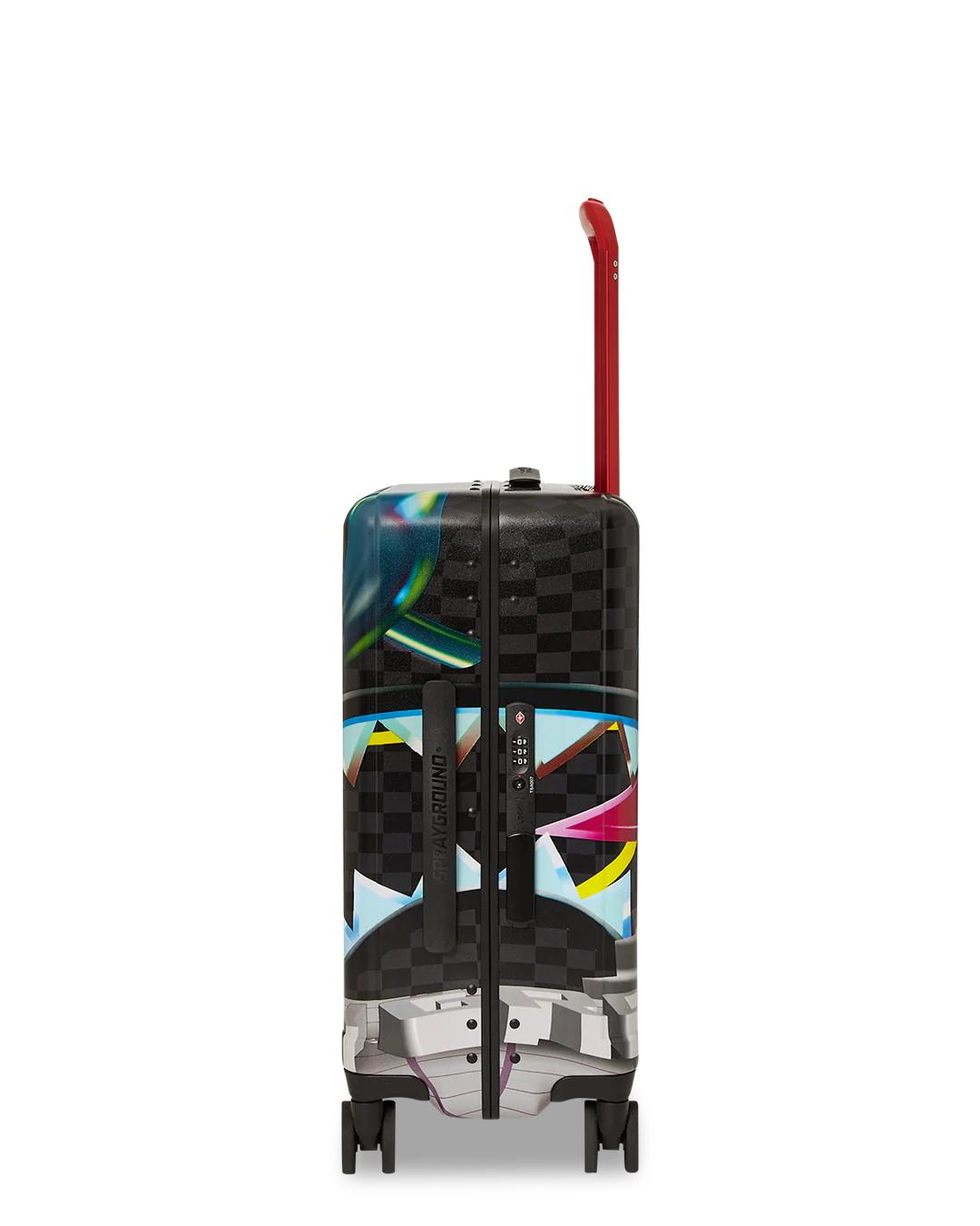 MIND TRIP SHARK DOSE SHARKNAUTICS HARDSHELL CARRY-ON LUGGAGE | Sprayground Trending