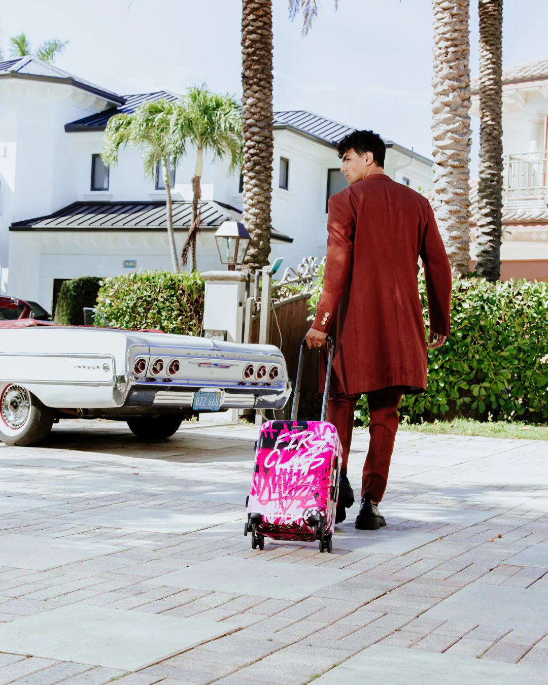 AFTERGLOW SKYGLOW SHARKNAUTICS HARDSHELL CARRY-ON LUGGAGE | Sprayground Recommended
