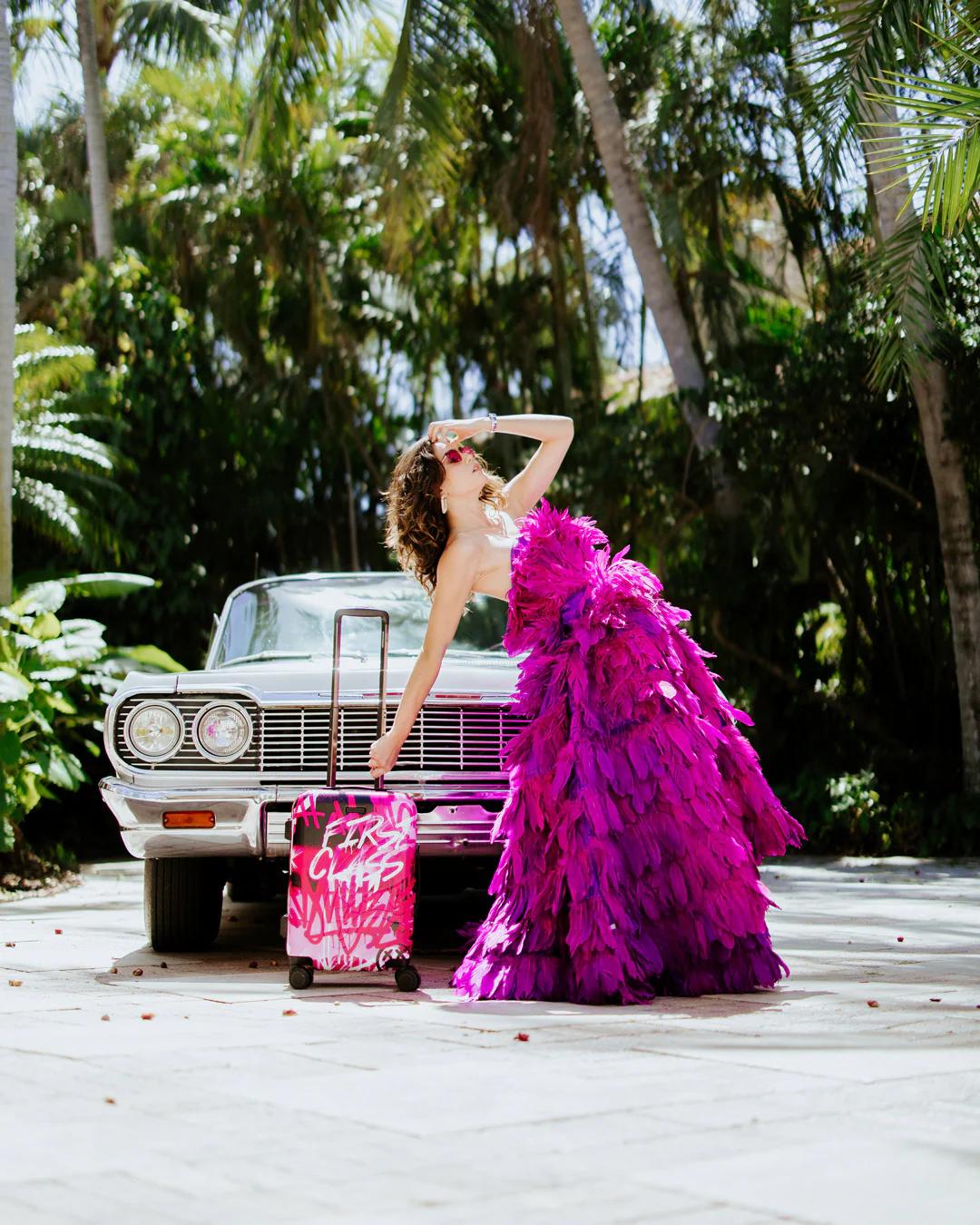 AFTERGLOW SKYGLOW SHARKNAUTICS HARDSHELL CARRY-ON LUGGAGE | Sprayground Recommended