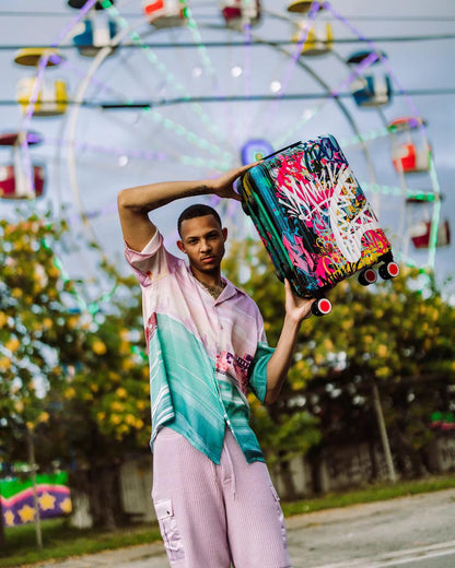 LOWER EAST SIDE HARDSHELL CARRY-ON LUGGAGE | Sprayground Signature