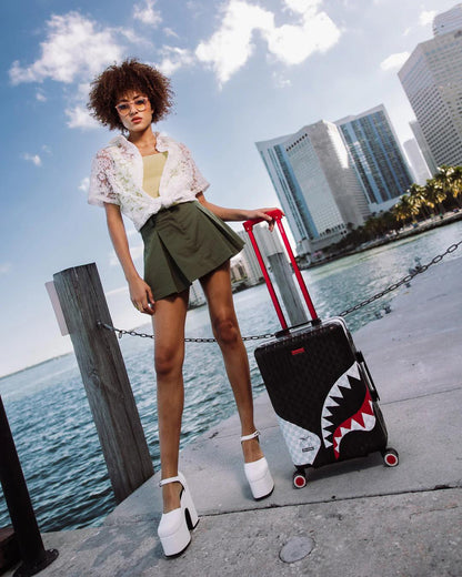 TRIPLE DECKER HEIR TO THE THRONE HARDSHELL CARRY-ON LUGGAGE | Sprayground Essential