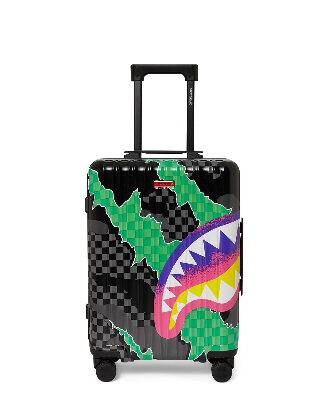 THE WILD ONE SHARKNAUTICS HARDSHELL CARRY-ON LUGGAGE | Sprayground Latest