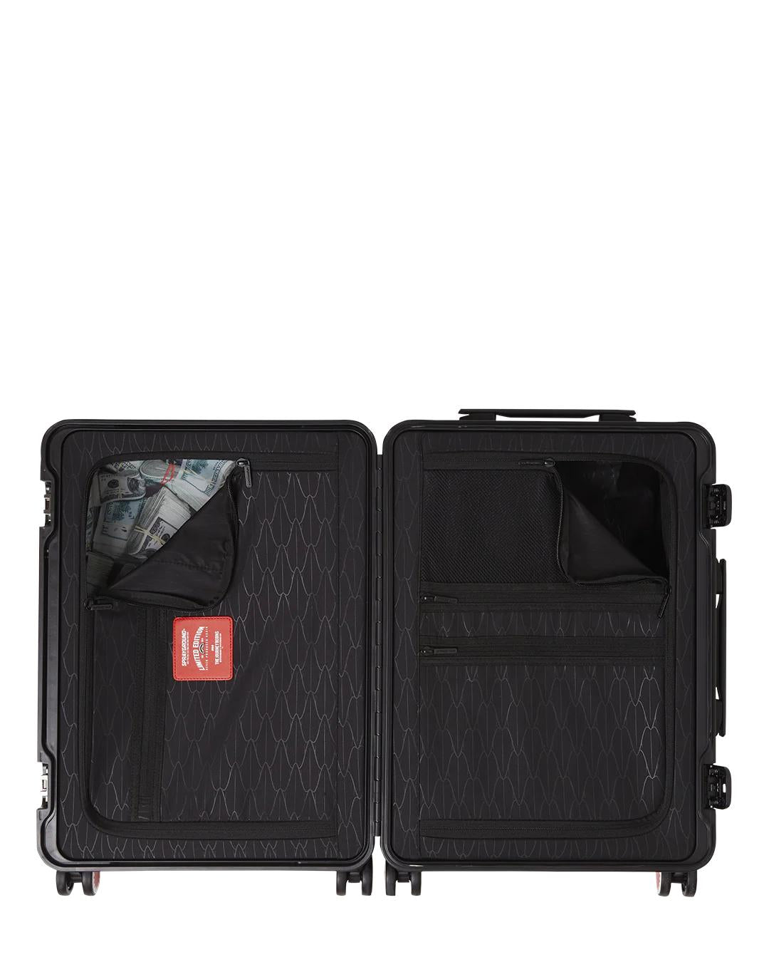 SHARKS IN PARIS THE RIZZ SHARKNAUTICS HARDSHELL CARRY-ON LUGGAGE | Sprayground Quality