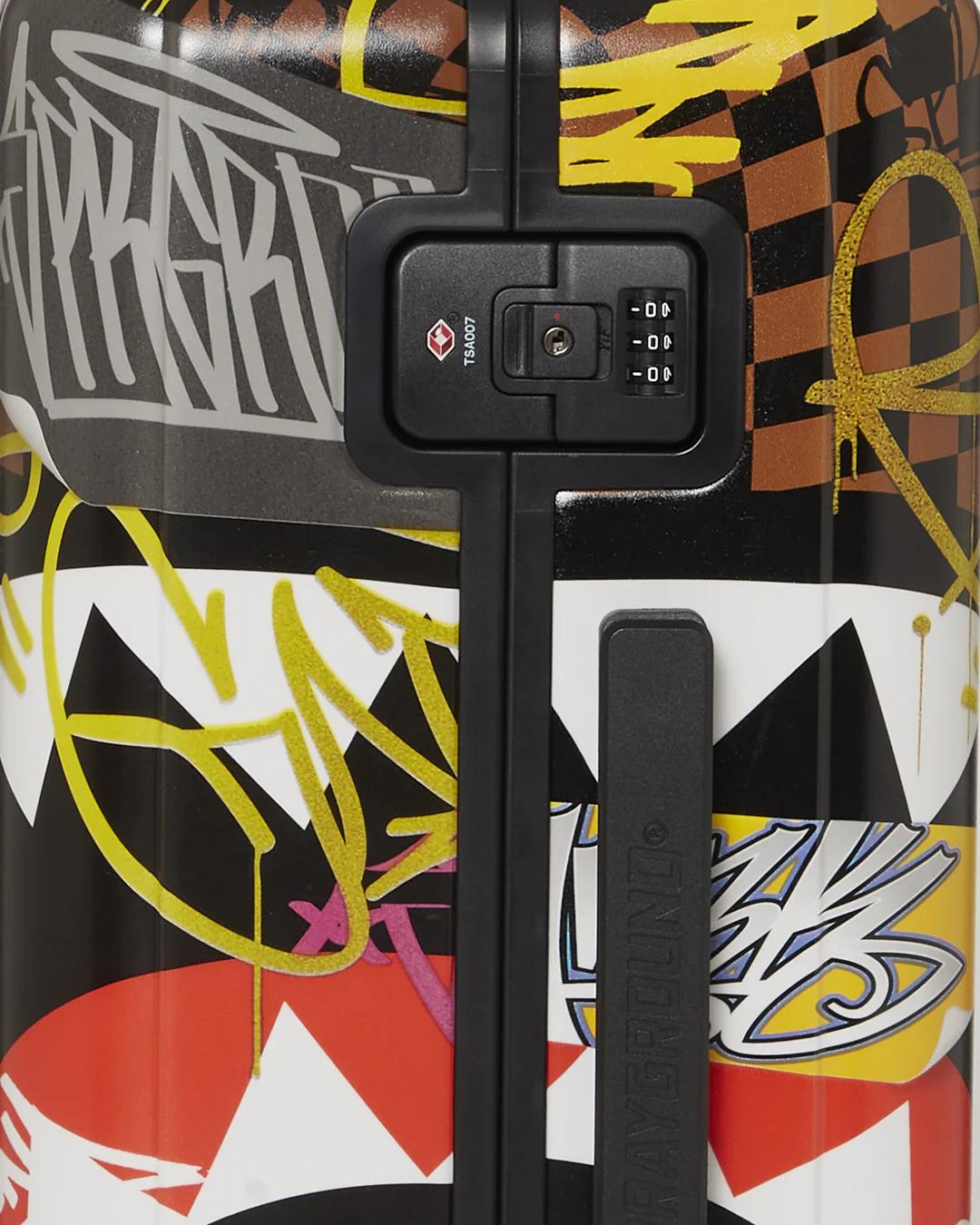 SHARKS IN PARIS THE RIZZ SHARKNAUTICS HARDSHELL CARRY-ON LUGGAGE | Sprayground Quality