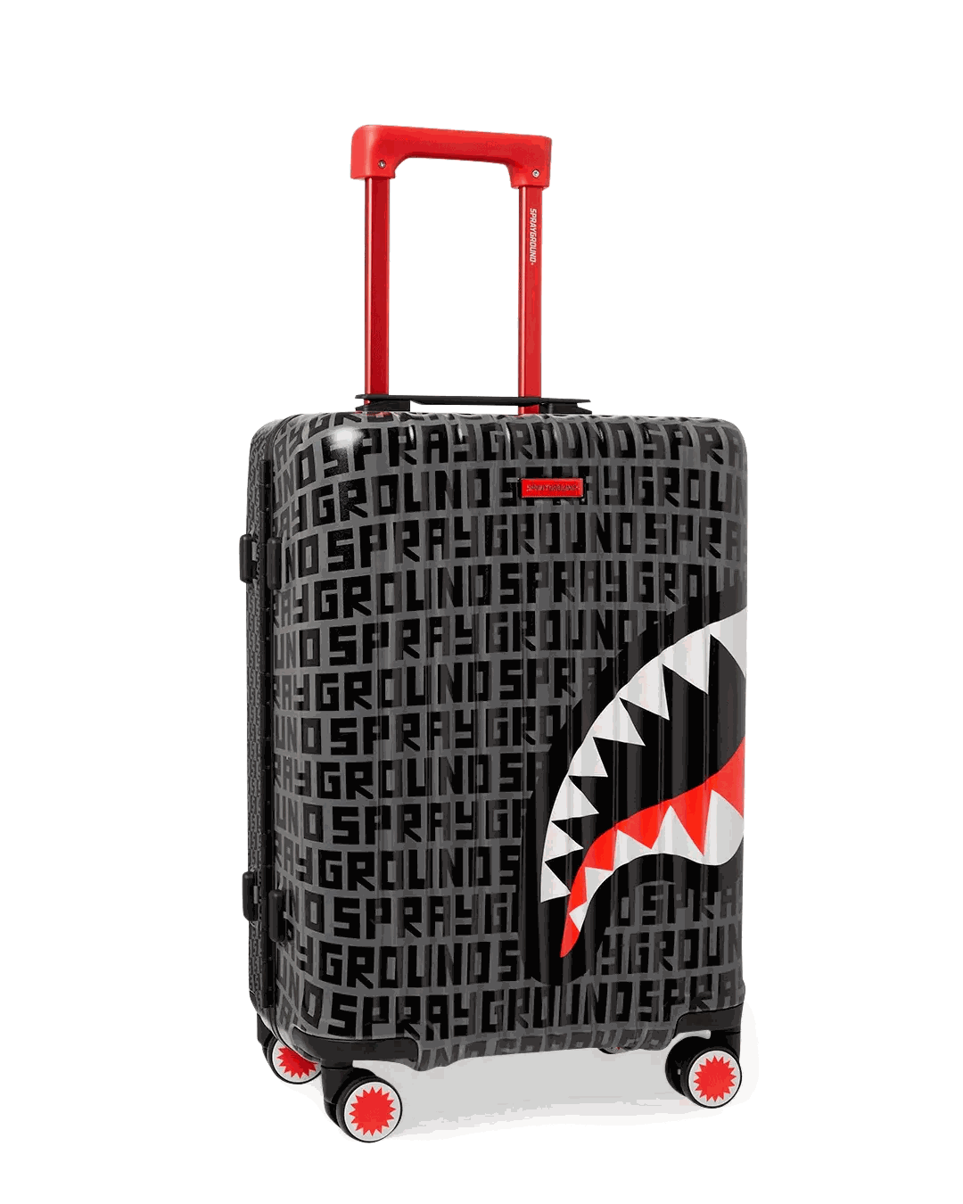 SHARKFINITY STEALTH PILOT SHARKNAUTICS HARDSHELL CARRY-ON LUGGAGE | Sprayground Featured