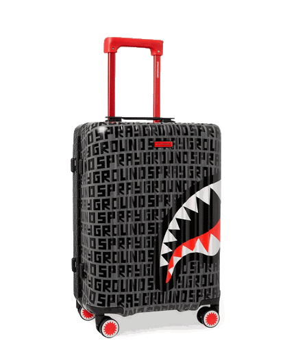 SHARKFINITY STEALTH PILOT SHARKNAUTICS HARDSHELL CARRY-ON LUGGAGE | Sprayground Featured