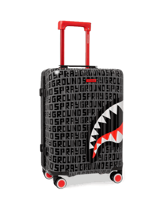 SHARKFINITY STEALTH PILOT SHARKNAUTICS HARDSHELL CARRY-ON LUGGAGE | Sprayground Featured