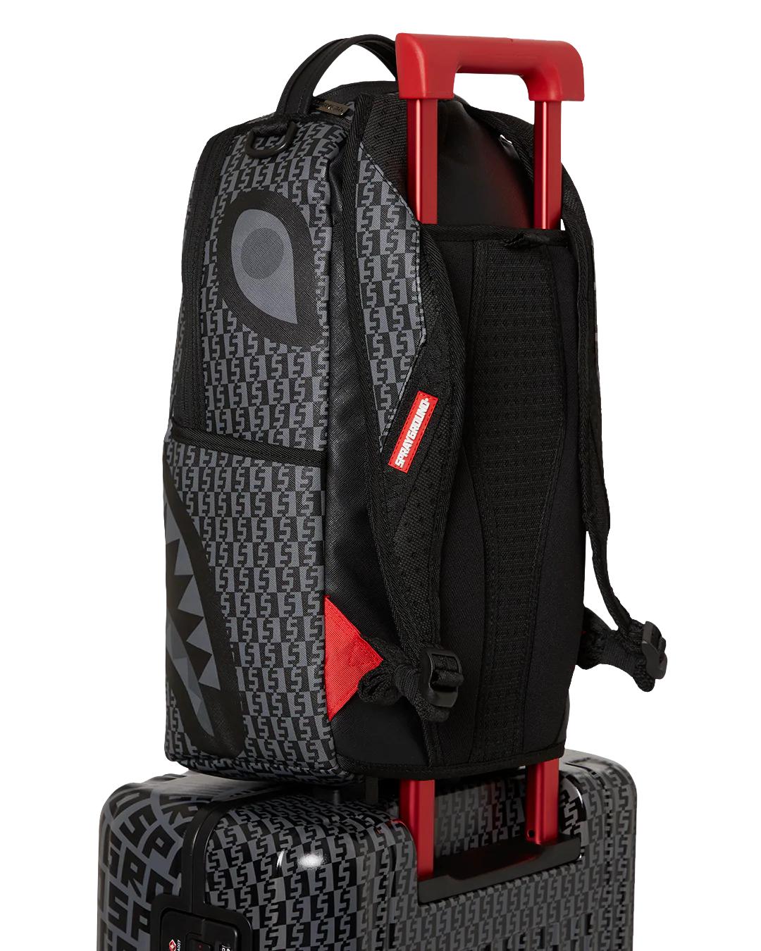SHARKFINITY STEALTH PILOT SHARKNAUTICS HARDSHELL CARRY-ON LUGGAGE | Sprayground Featured