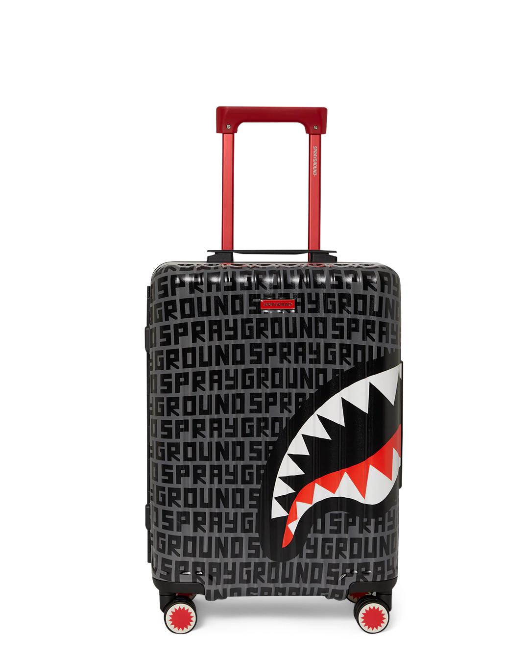 SHARKFINITY STEALTH PILOT SHARKNAUTICS HARDSHELL CARRY-ON LUGGAGE | Sprayground Featured