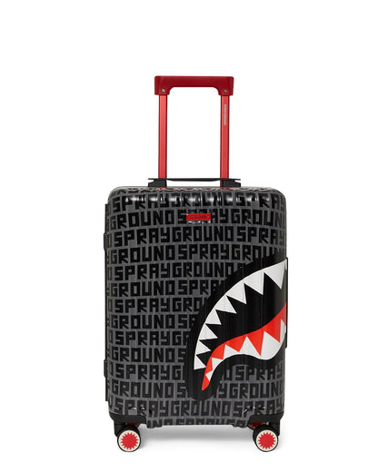 SHARKFINITY STEALTH PILOT SHARKNAUTICS HARDSHELL CARRY-ON LUGGAGE | Sprayground Featured