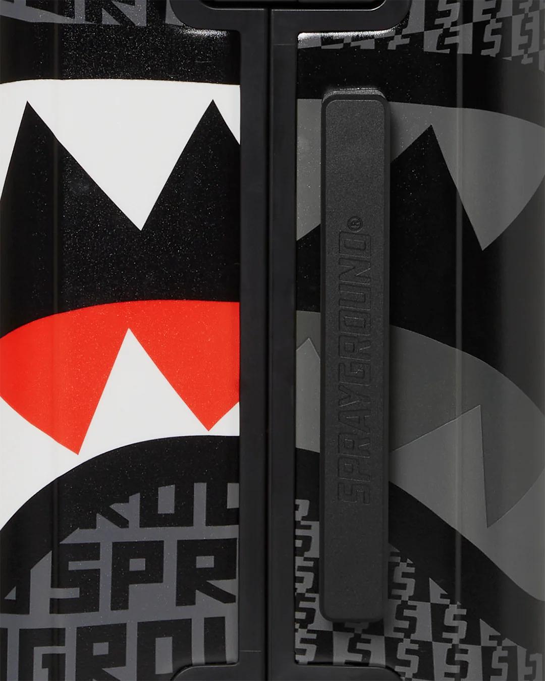 SHARKFINITY STEALTH PILOT SHARKNAUTICS HARDSHELL CARRY-ON LUGGAGE | Sprayground Featured
