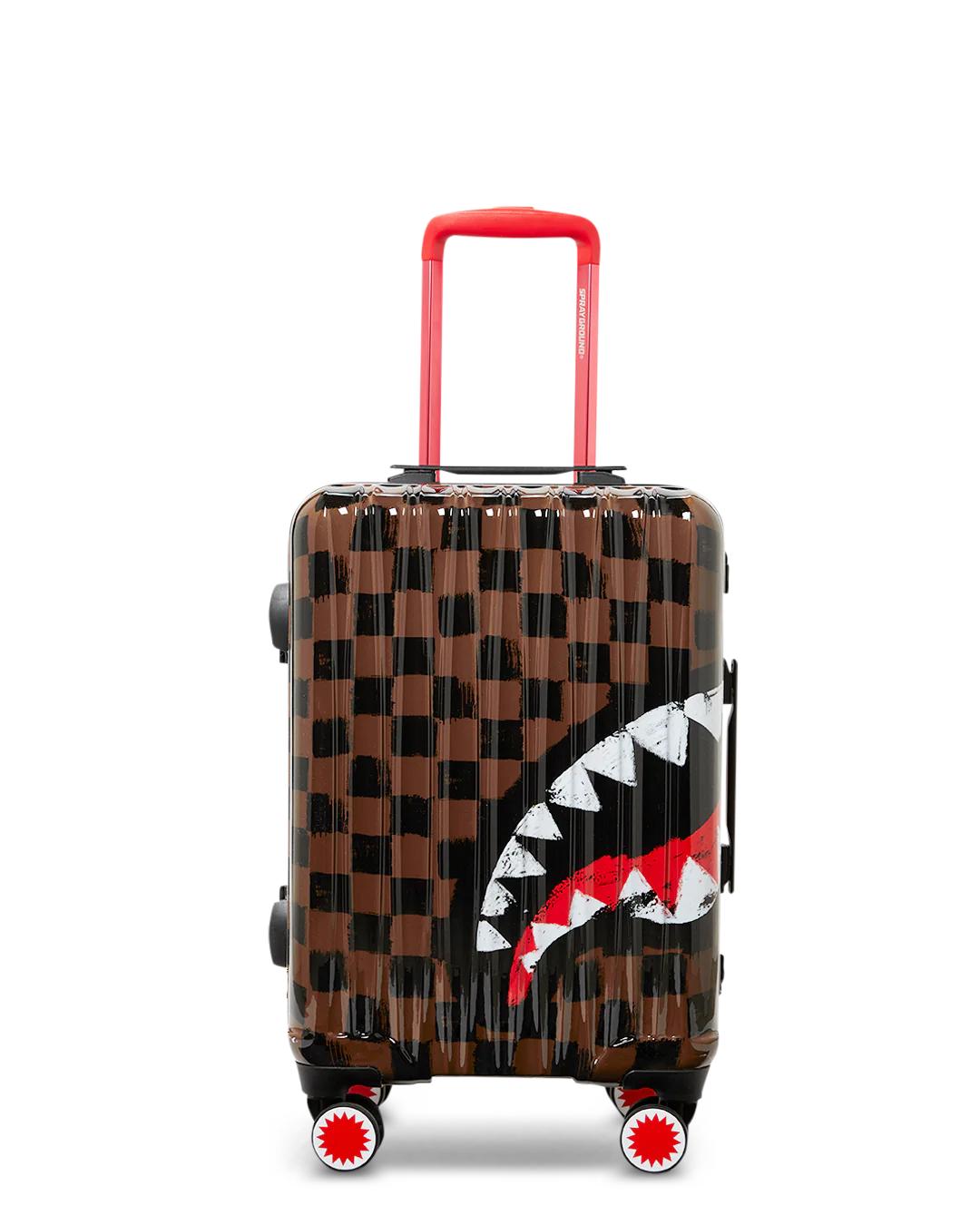 SHARKS IN PARIS VANQUISH SHARKNAUTICS HARDSHELL CARRY-ON LUGGAGE | Sprayground Essential