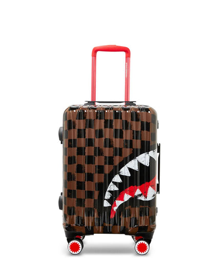 SHARKS IN PARIS VANQUISH SHARKNAUTICS HARDSHELL CARRY-ON LUGGAGE | Sprayground Essential