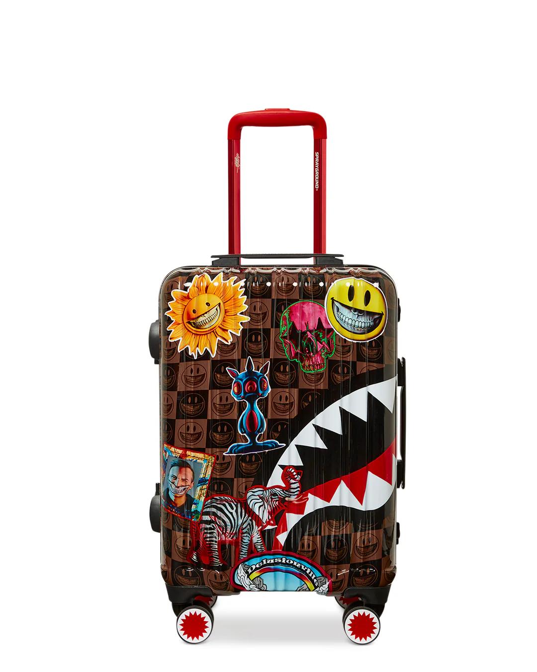 GLOBAL MOGUL POPAGANDA RON ENGLISH EDITION HARDSHELL CARRY-ON LUGGAGE | Sprayground Latest