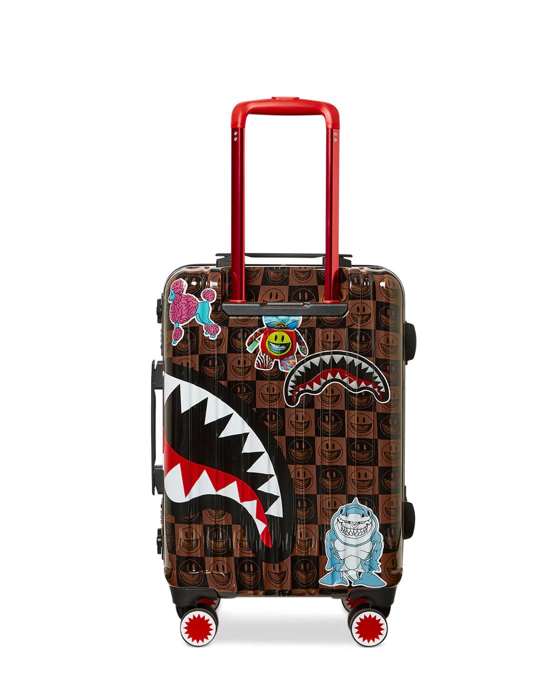 GLOBAL MOGUL POPAGANDA RON ENGLISH EDITION HARDSHELL CARRY-ON LUGGAGE | Sprayground Latest