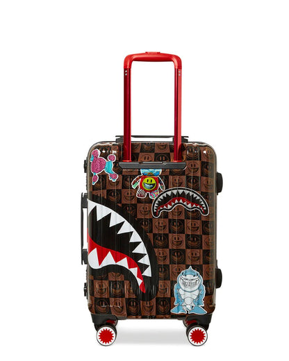 GLOBAL MOGUL POPAGANDA RON ENGLISH EDITION HARDSHELL CARRY-ON LUGGAGE | Sprayground Latest