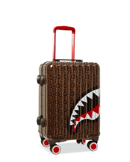 FRENZY SHARKS SHARKNAUTICS HARDSHELL CARRY-ON LUGGAGE | Sprayground Quality