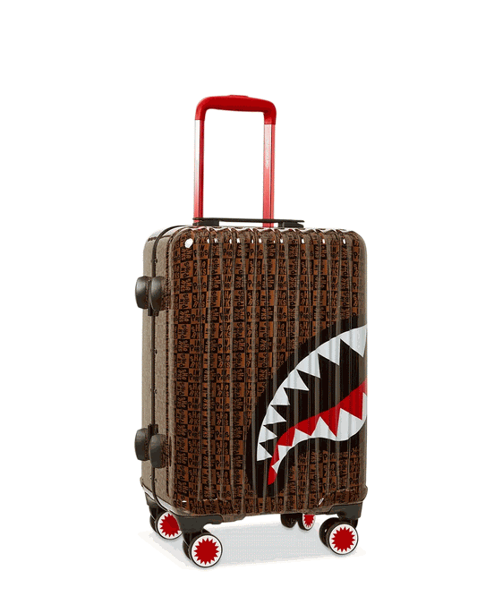 FRENZY SHARKS SHARKNAUTICS HARDSHELL CARRY-ON LUGGAGE | Sprayground Quality